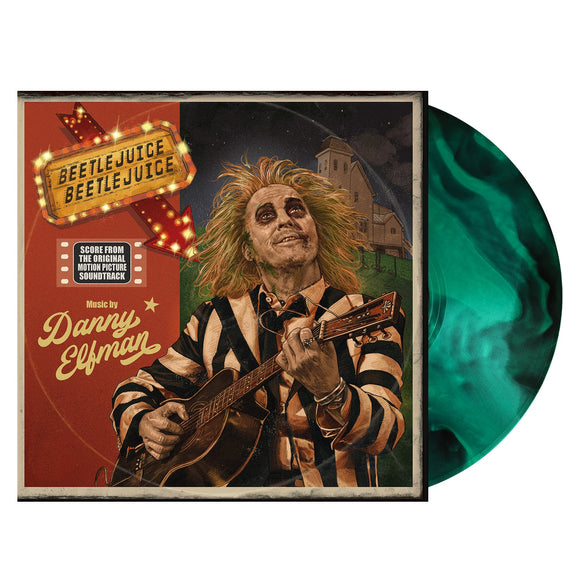 ELFMAN,DANNY – BEETLEJUICE BEETLEJUICE (SCORE ALBUM) (GHOST WITH THE MOST SWIRL VINYL) - LP •