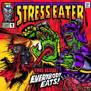 STRESS EATER (CZARFACE & DR. OCTAGON)  – EVERYBODY EATS (CLEAR RED WAVE VINYL) (RSD BLACK FRIDAY 2024) - LP •