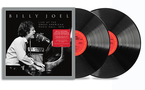 JOEL,BILLY – LIVE AT THE GREAT AMERICAN MUSIC HALL 1975 - LP •