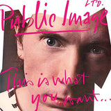 PUBLIC IMAGE LTD. – THIS IS WHAT YOU WANT (ELEKTRA 75 CLOUDY TRANSLUCENT BRICK & MORTAR EXCLUSIVE) - LP •