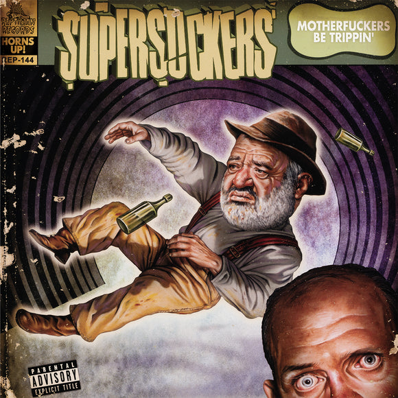 SUPERSUCKERS – MOTHERFUCKERS BE TRIPPIN' (TIE-DYE VINYL) - LP •