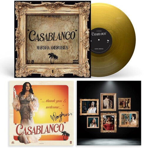 AMBROSIUS,MARSHA – CASABLANCO (SIGNED GOLD VINYL) - LP •