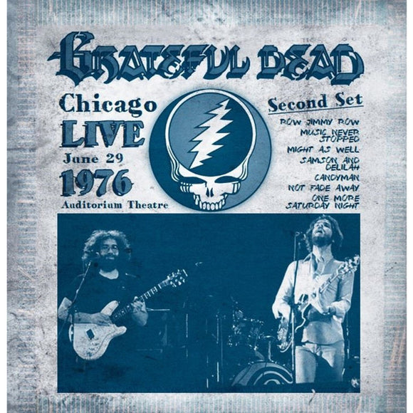 GRATEFUL DEAD – LIVE AUDITORIUM CHICAGO JUNE 12, 1976 2ND SET - LP •