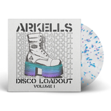 ARKELLS – DISCO LOADOUT (VOLUME 1) (ULTRA CLEAR VINYL WITH SKY BLUE/VIOLET SPLATTER) - LP •