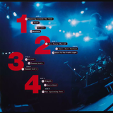 PHISH – A LIVE ONE (SOLAR GARLIC VINYL 4XLP) - LP •