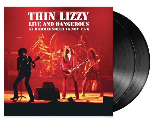THIN LIZZY – LIVE AT HAMMERSMITH 16/11/1976 (180 GRAM) (RSD24) - LP •