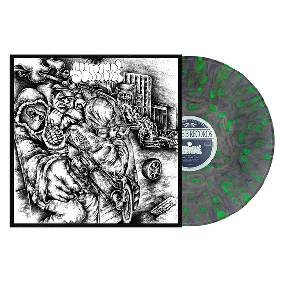 SUNAMI – SUNAMI  (CLEAR SMOKE W/ GREEN SPLATTER) - LP •