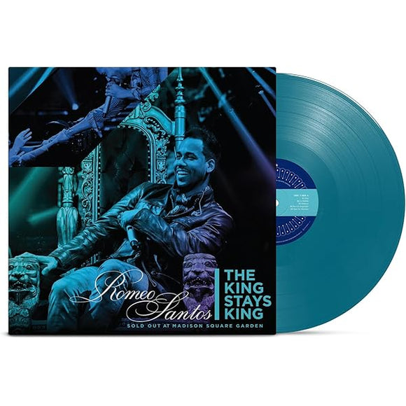 SANTOS,ROMEO – KING STAYS KING SOLD OUT (SEA BLUE VINYL) - LP •