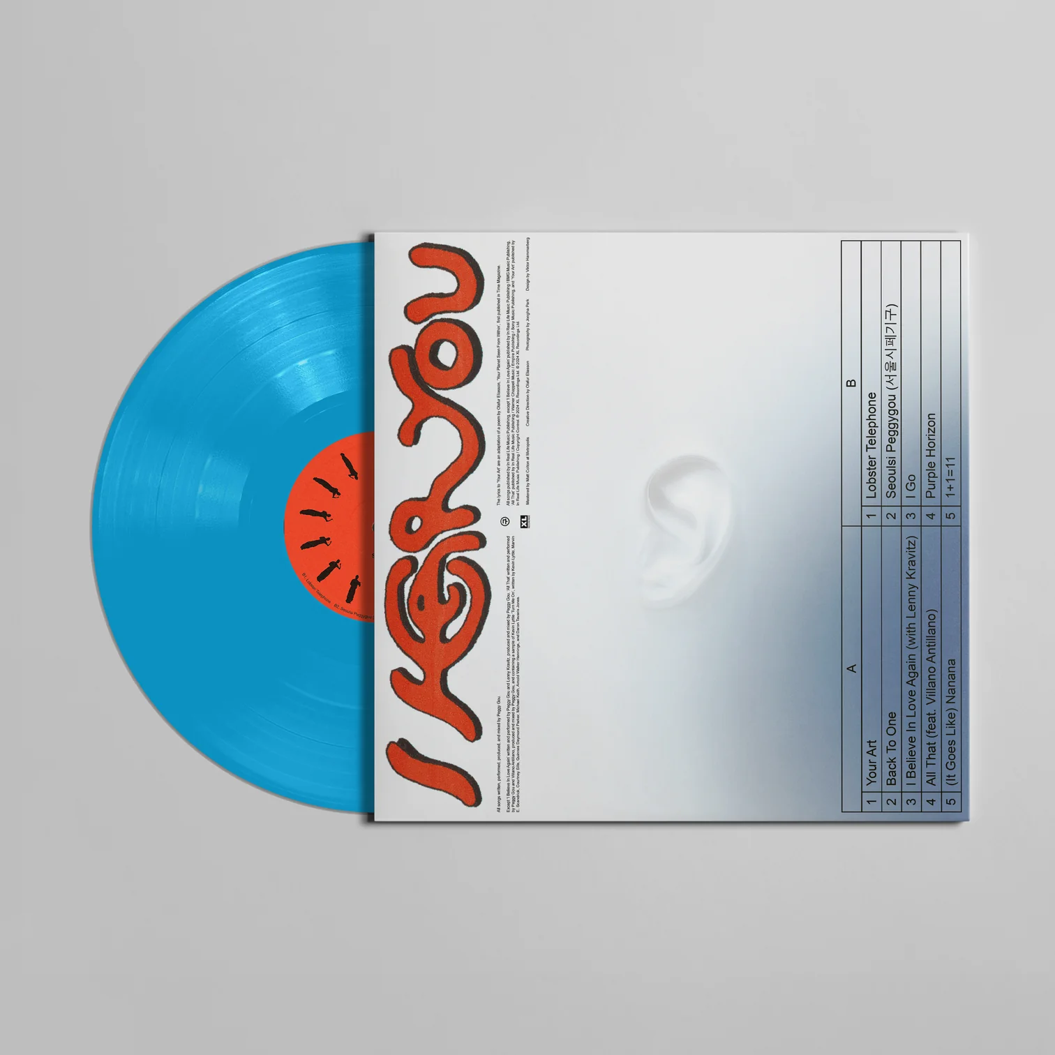 GOU,PEGGY I HEAR YOU (BLUE VINYL INDIE EXCLUSIVE) LP – Lunchbox