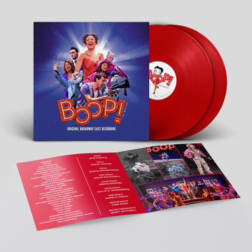 FOSTER,DAVID – BOOP THE MUSICAL - ORIGINAL BROADWAY CAST RECORDING (RED VINYL) - LP •