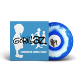 GORILLAZ – TOMORROW COMES TODAY (WHITE & BLUE COLOR IN COLOR) - LP •