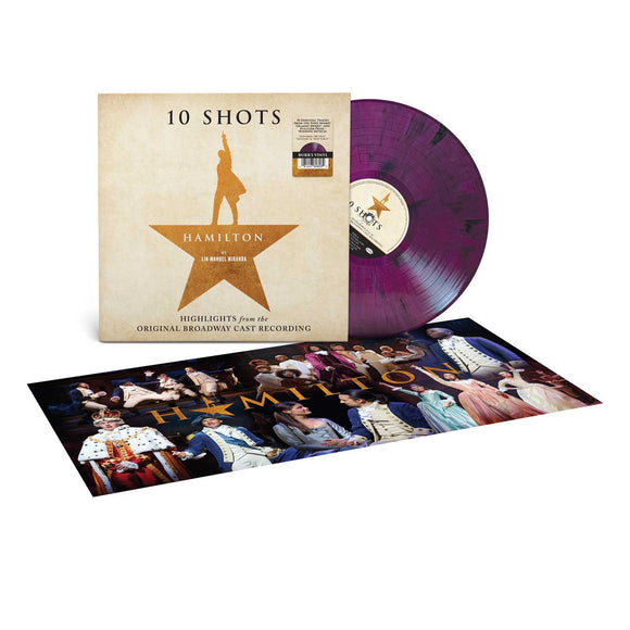 MIRANDA,LIN-MANUEL – HAMILTON: 10 SHOTS (HIGHLIGHTS) (INDIE EXCLUSIVE BURR'S VINYL) - LP •