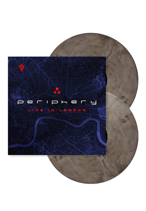 PERIPHERY – LIVE IN LONDON (CLEAR-BLACK MARBLE) - LP •