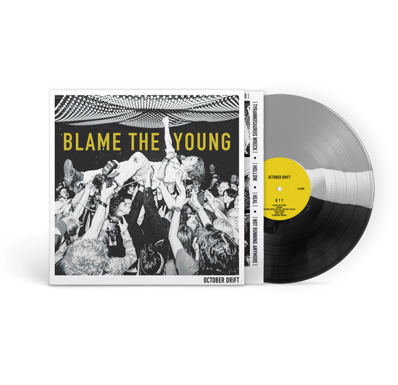 OCTOBER DRIFT – BLAME THE YOUNG (INDIE EXCLUSIVE TRICOLOR) - LP •