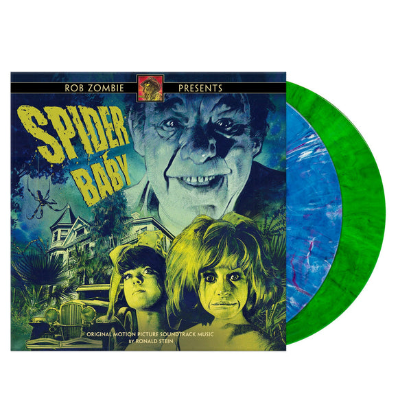 STEIN,RONALD  – ROB ZOMBIE PRESENTS SPIDER BABY - OST (BLUE/GREEN MARBLE) - LP •