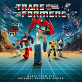 TRANSFORMERS –TRANSFORMERS: MUSIC FROM THE ORIGINAL ANIMATED SERIES (COLORED VINYL) LP <br>PREORDER out 7/26/2024 •