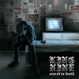 KING NINE – SCARED TO DEATH (BABY BLUE W/BLACK SPLATTER) - LP •