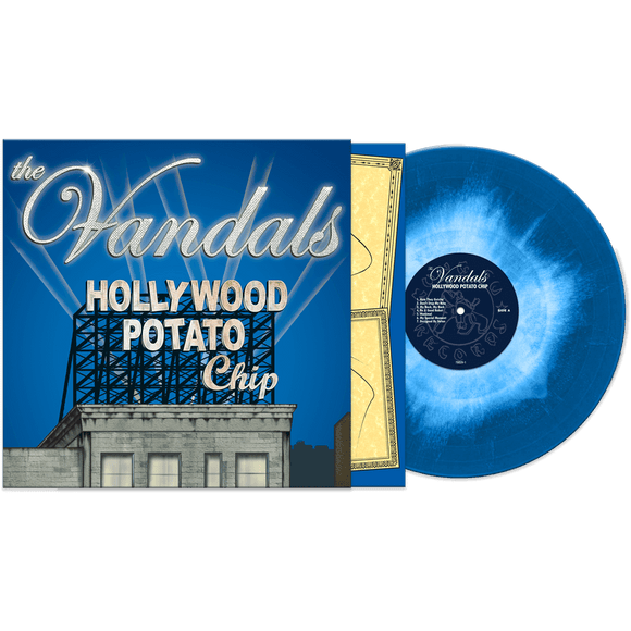 VANDALS – HOLLYWOOD POTATO CHIP (BLUE/WHITE HAZE VINYL) - LP •