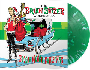 SETZER,BRIAN – BOOGIE WOOGIE CHRISTMAS (GREEN & WHITE VINYL) - LP •