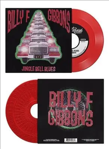 GIBBONS,BILLY F – JINGLE BELL BLUES (RED VINYL) - 7" •