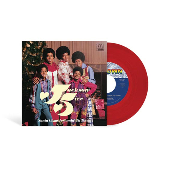 JACKSON 5 – SANTA CLAUS IS COMIN' TO TOWN (RED VINYL) - 7