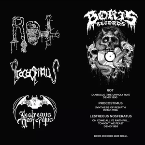 ATLANTA METAL UNDERGROUND ARCH – VOL. 3 ROT / PROCOSTIMUS /LESTREGUS NOSFERATUS - TAPE •