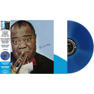 ARMSTRONG,LOUIS – DEFINITIVE ALBUM BY LOUIS ARMSTRONG (BLUE VINYL) - LP •