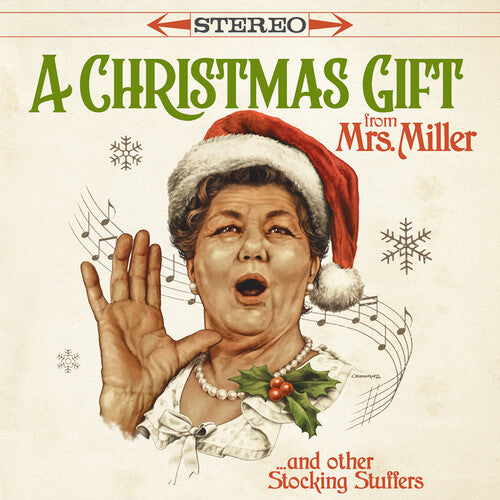 MRS MILLER – CHRISTMAS GIFT FROM MRS. MILLER & OTHER STOCKING STUFFERS (RED/GREEN SPLIT VINYL) - LP •