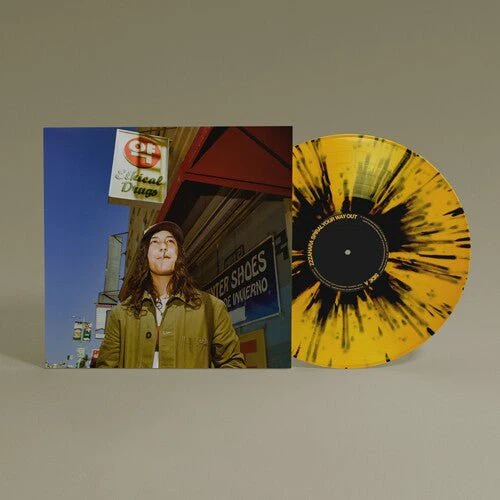 ZZZAHARA – SPIRAL YOUR WAY OUT (INDIE EXCLUSIVE YELLOW W/BLACK SPLATTER) - LP •