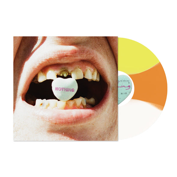 NOTHING – A SHORT HISTORY OF DECAY (FIRST RUN CLUB CANDY CORN VINYL) LP <br>PREORDER out 2/27/2026 •