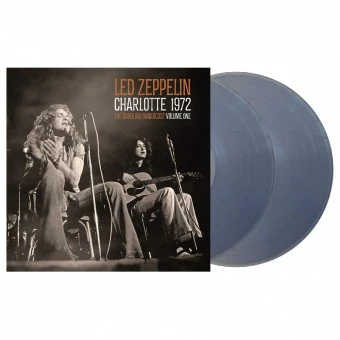 LED ZEPPELIN – CHARLOTTE 1972 VOL.1 (CLEAR VINYL) - LP •