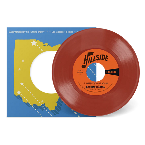 HARRINGTON,RON – IT HAPPENED TO ME AGAIN B/W BECAUSE YOU'RE MINE (WHITE VINYL) - 7