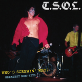 T.S.O.L. – WHO'S SCREWIN' WHO? GREATEST NON HITS (PURPLE/BLACK SPLIT) - LP •