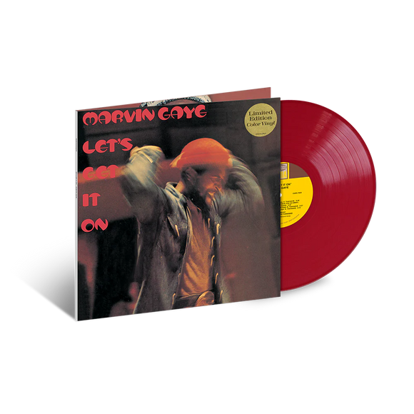 GAYE,MARVIN – LET'S GET IT ON (180 GRAM RED VINYL) - LP •