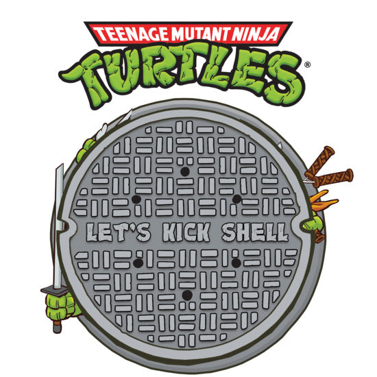 TEENAGE MUTANT NINJA TURTLES <br/> <small>LET'S KICK SHELL (WHITE/GREEN TUBULAR TURTLE SWIRL VINYL)</small>