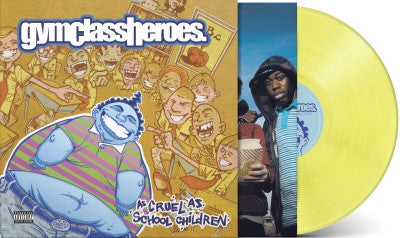 GYM CLASS HEROES – AS CRUEL AS SCHOOL (LEMON YELLOW) - LP •