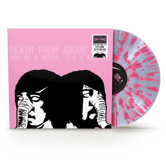 DEATH FROM ABOVE 1979 YOU'RE A WOMAN I'M A (CLEAR/PN LP – Lunchbox