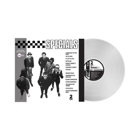 SPECIALS – SPECIALS (CRYSTAL CLEAR VINYL) - LP •