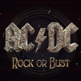 AC/DC – ROCK OR BUST (GOLD VINYL 50TH ANNIVERSARY) - LP •