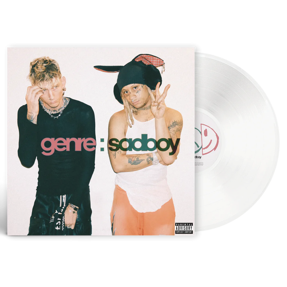 MGK (MACHINE GUN KELLY) & TRIPPIE REDD – GENRE : SADBOY (CLEAR VINYL) - LP •