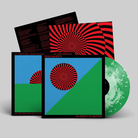 DRAB MAJESTY – AN OBJECT IN MOTION (CLOUDY GREEN) - LP •