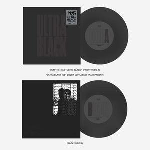 NAS – ULTRA BLACK (BLACK ICE VINYL) - 7" •