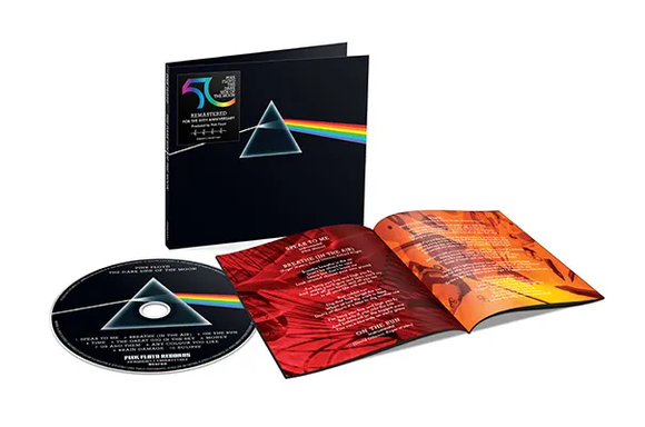 PINK FLOYD – DARK SIDE OF THE MOON (50TH ANNIVERSARY) - CD •