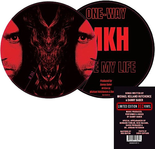 HUTCHENCE,MICHAEL – ONE WAY / SAVE MY LIFE (10 INCH PICTURE DISC) - LP •