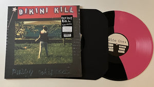 BIKINI KILL – PUSSY WHIPPED (PINK/BLACK SPLIT VINYL - 30TH ANNIVERSARY) - LP •