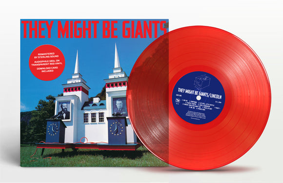 THEY MIGHT BE GIANTS – LINCOLN (180 GRAM RED VINYL) - LP •