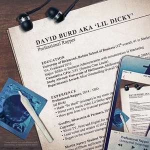 LIL DICKY – PROFESSIONAL RAPPER - CD •