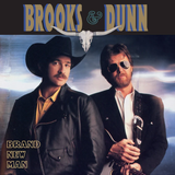 BROOKS & DUNN – BRAND NEW MAN (SMOKEY MARBLED) - LP •
