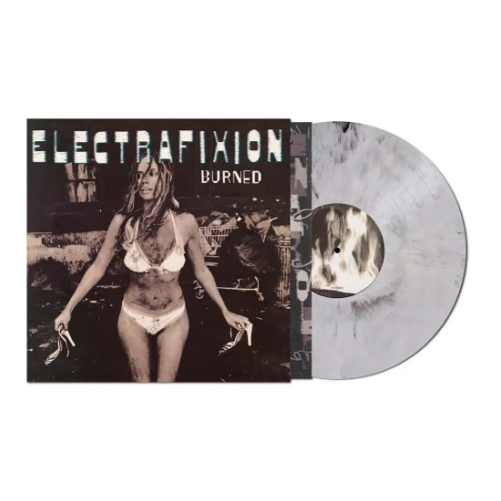 ELECTRAFIXION – BURNED (BLACK/WHITE SWIRL) (RSD24) - LP •