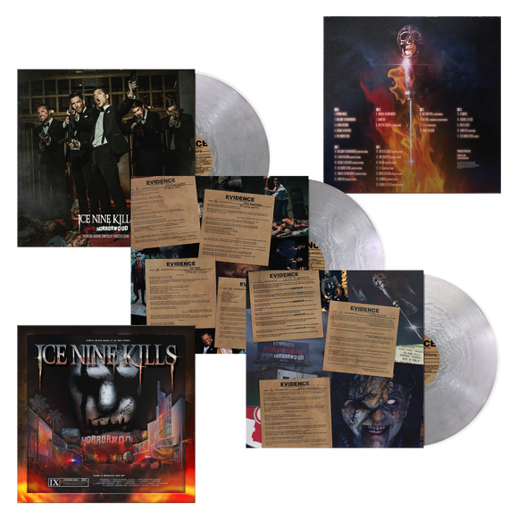 ICE NINE KILLS – WELCOME TO HORRORWOOD: DELUXE 3LP BOX WITH MASK (SHOWER SCENE VINYL) - LP •